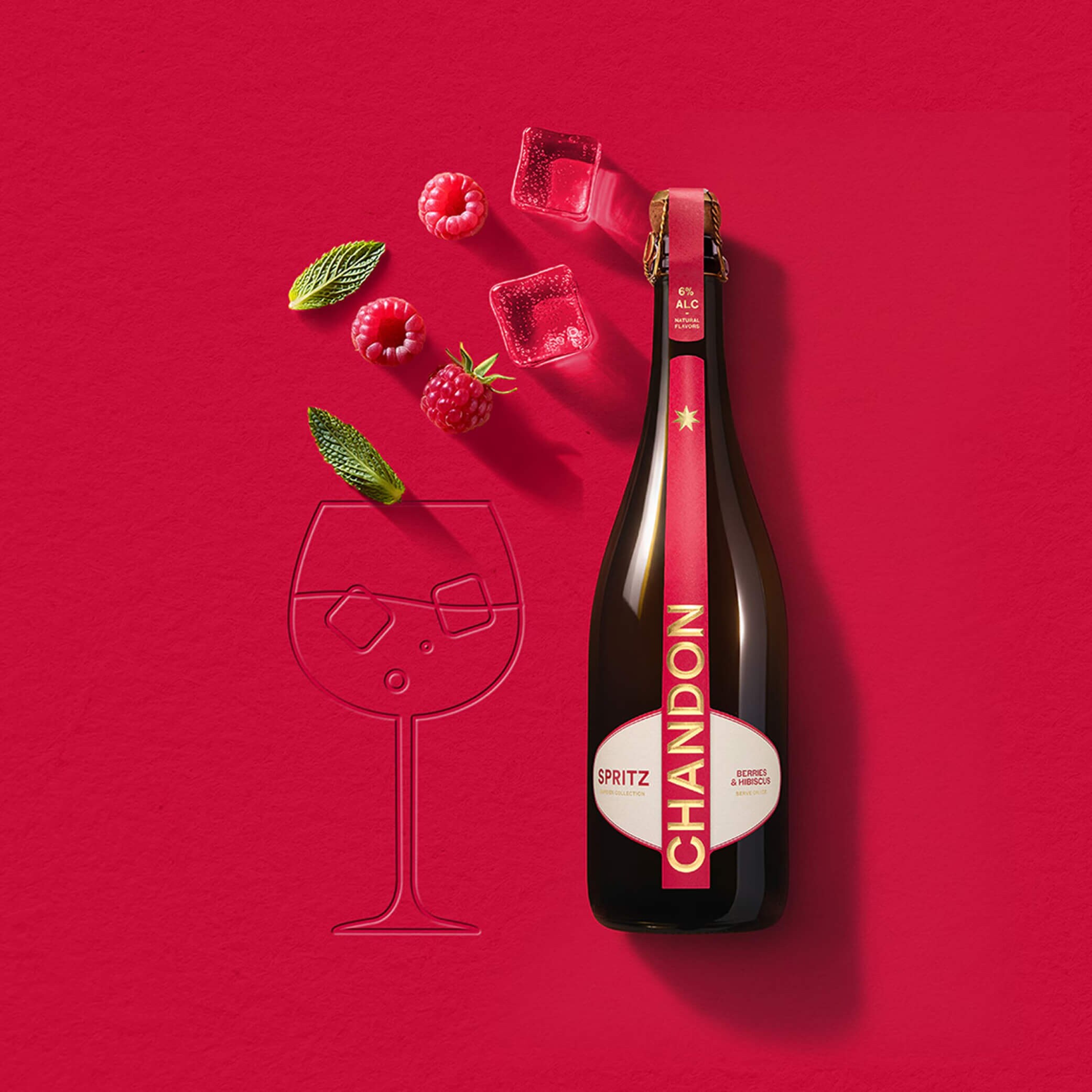 Chandon Spritz Berries & Hibiscus